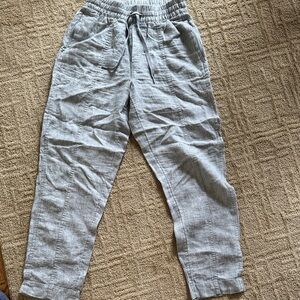 Athleta Gray Straight Leg Pants
